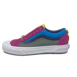 Vans Old Skool TC Lug 66 Supply Men's 12 Skate Shoes New Pink Blue Green